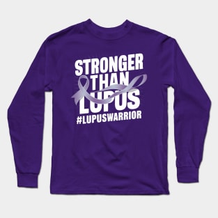 Stronger than Lupus | Lupus Warrior Long Sleeve T-Shirt